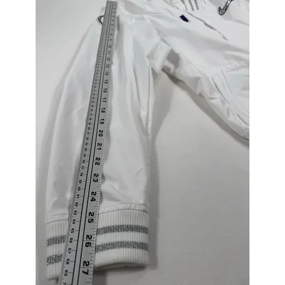 NIKE ON-FIELD x LSU TIGERS Sz LSideline Players Jacket Snap Front White Mens - Picture 16 of 16